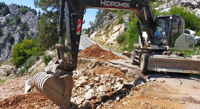 ALANYA BELEDİYESİ GÜMÜŞKAVAK-SÖĞÜT YOLUNU AÇTI