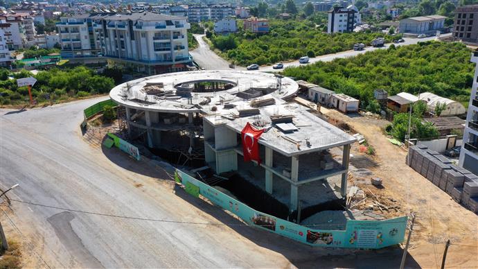 ALANYA BELEDİYESİ KREŞ VE GÜNDÜZ BAKIMEVİ HIZLA YÜKSELMEYE DEVAM EDİYOR