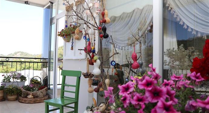 ALANYA’NIN EN GÜZEL BALKON VE EN GÜZEL BAHÇESİ BELLİ OLDU