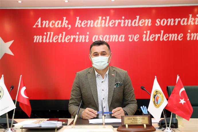 BAŞKAN YÜCEL: “7 BİN 400 AİLEYE SOSYAL YARDIMLARIMIZI ULAŞTIRDIK ESNAFIMIZA DA EN ÜST DÜZEYDE İNDİRİMLER YAPACAĞIZ”