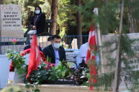 BAŞKAN YÜCEL’DEN RAMAZAN BAYRAMI ÖNCESİ ŞEHİTLİĞE ZİYARET