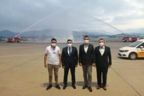 BAŞKAN YÜCEL’İN 5 YILLIK UĞRAŞLARI MEYVESİNİ VERDİ KIEV-GZP UÇUŞLARI RESMEN BAŞLADI