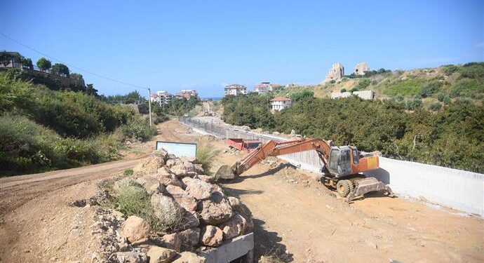 KESTEL 30 METRE İMAR YOLU’NDA ÇALIŞMALAR HIZLANDI
