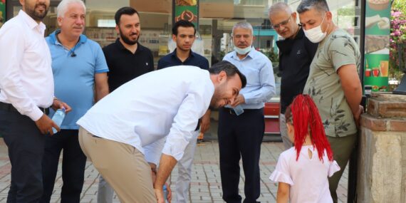 AK Parti Alanya Gönüllere Dokanmayı Sürdürüyor