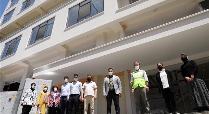 750 ÖĞRENCİ KAPASİTELİ EĞİTİM AKADEMİSİ HIZLA YÜKSELİYOR BAŞKAN YÜCEL; “YENİ EĞİTİM-ÖĞRETİM YILINA HAZIR OLACAK”