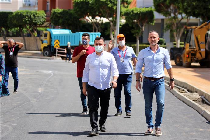 ALANYA’NIN YENİ PRESTİJ CADDESİNDE SONA GELİNDİ