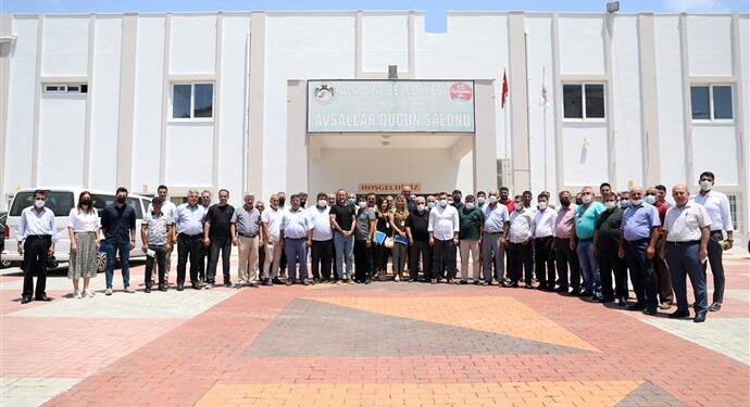 BAŞKAN YÜCEL BATI MAHALLESİ MUHTARLARIYLA BULUŞTU