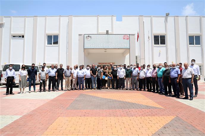 BAŞKAN YÜCEL BATI MAHALLESİ MUHTARLARIYLA BULUŞTU