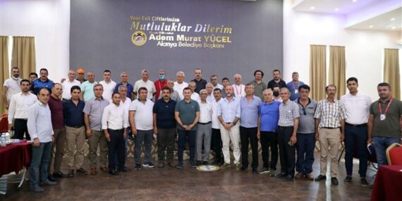 BAŞKAN YÜCEL MUHTARLARLA İSTİŞARE TOPLANTILARINI SÜRDÜRÜYOR