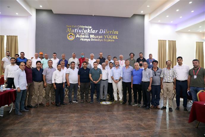BAŞKAN YÜCEL MUHTARLARLA İSTİŞARE TOPLANTILARINI SÜRDÜRÜYOR