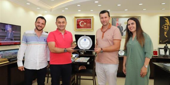 BAŞKAN YÜCEL’E “EĞİTİME DESTEK” TEŞEKKÜRÜ