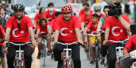 Başkan Yücel Alanya halkı ile pedal çevirecek