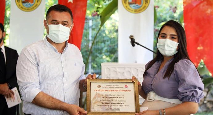 EN GÜZEL BALKON VE BAHÇE YARIŞMASI ÖDÜL TÖRENİ DÜZENLENDİ