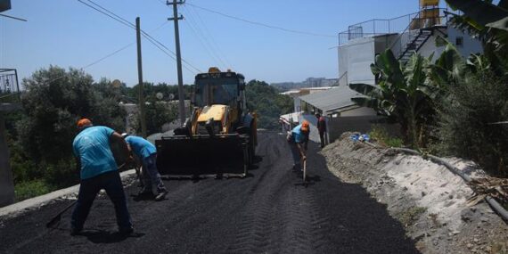 KESTEL BARCIN SOKAK ASFALTLANDI