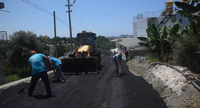 KESTEL BARCIN SOKAK ASFALTLANDI