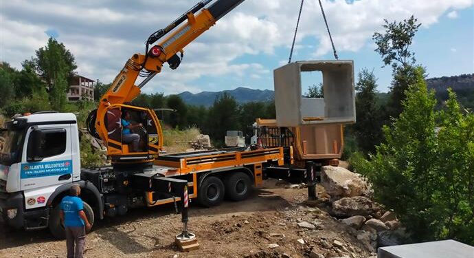 TIRILAR YAYLASI’NDA ASFALT İÇİN SON HAZIRLIKLAR YAPILIYOR