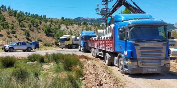 Alanya Belediyesi yayla yollarında hummalı çalışıyor