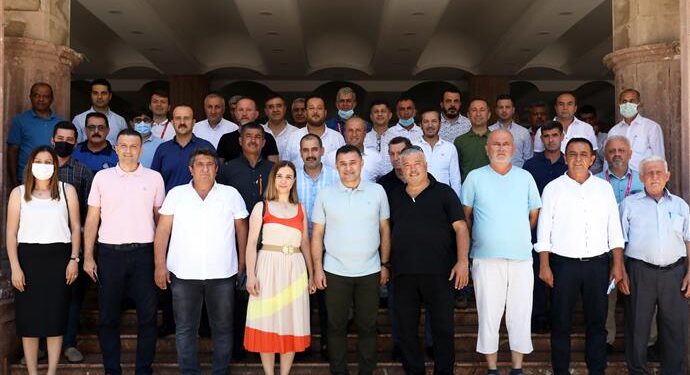 BAŞKAN YÜCEL MERKEZ MAHALLE MUHTARLARIYLA BULUŞTU BAŞKAN YÜCEL; “MEYDAN VE CUMA PAZARI PROJELERİNE BU YIL BAŞLIYORUZ”