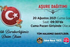 ALANYA BELEDİYESİ ÜÇ BİN KİŞİYE AŞURE DAĞITACAK