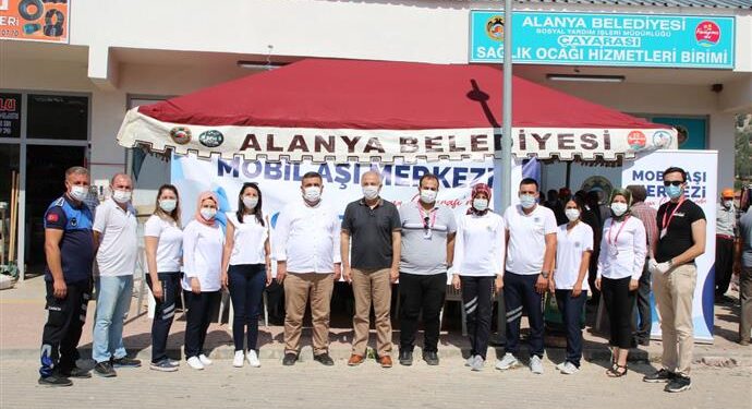 ALANYA BELEDİYESİ YAYLALARDA AŞI SEFERBERLİĞİ BAŞLATTI