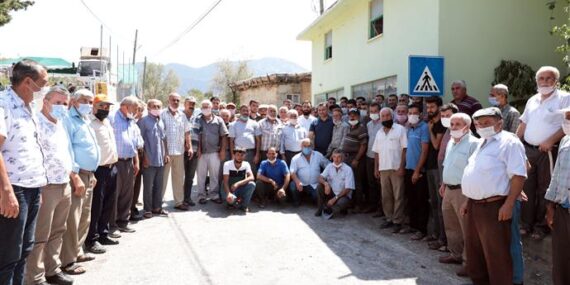 BAŞKAN YÜCEL ALANYA VE GÜNDOĞMUŞ’TA YANGIN BÖLGELERİNİ ZİYARET ETTİ