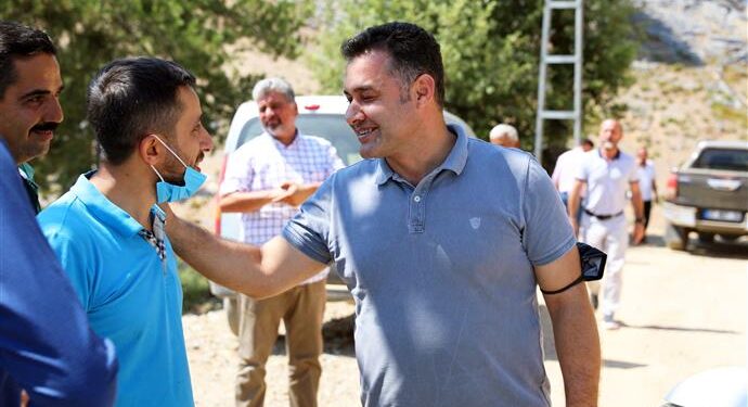 BAŞKAN YÜCEL DİM BÖLGESİ YAYLALARINI ZİYARET ETTİ