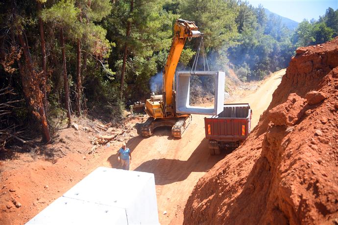 OBA KIZILCAŞEHİR’E YENİ YOL