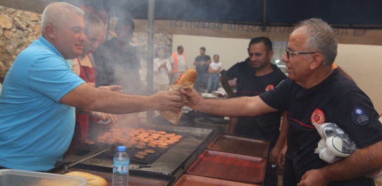 BAŞKAN ŞAHİN, GÜNDOĞMUŞ HALKININ DA YANINDA