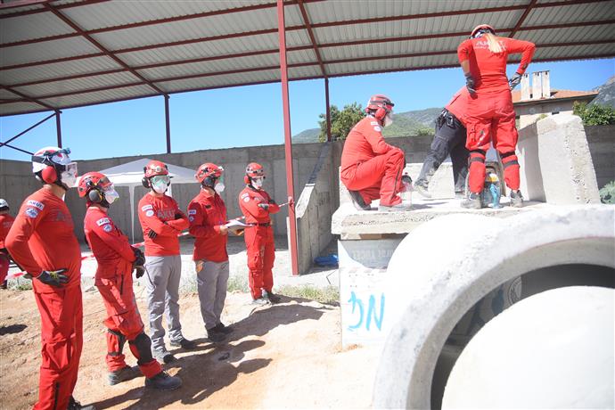 AKUT, ALANYA BELEDİYESİ İŞBİRLİĞİ İLE TÜRKİYE GENELİNDEKİ DEPREMLERE ALANYA’DA HAZIRLANIYOR