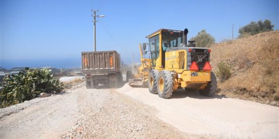 ALANYA BELEDİYESİ’NİN DOĞUDAN BATIYA UZANAN HİZMET ZİNCİRİ DEVAM EDİYOR
