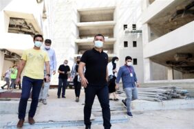 YENİ BELEDİYE BİNASI GÜN SAYIYOR BAŞKAN YÜCEL: “GELECEK YIL İÇİNDE YENİ BELEDİYE BİNASINDA HİZMET VERMEYE BAŞLAYACAĞIZ”