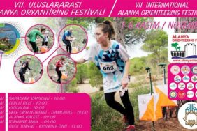7.ULUSLARARASI ALANYA ORYANTİRİNG FESTİVALİ BAŞLIYOR