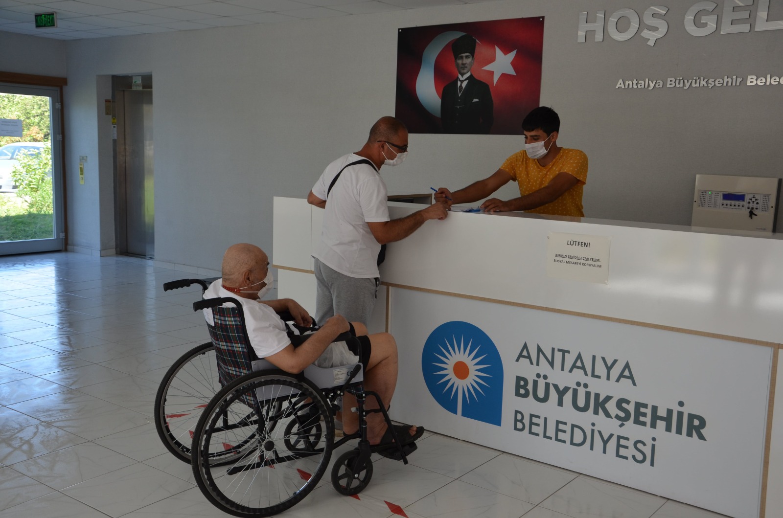 Alanya Hasta ve Hasta Yakınları Tesisi yeniden hasta ve hasta yakınlarını ağırlıyor