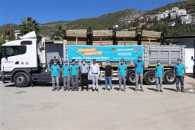 ALANYA BELEDİYESİ GÜNDOĞMUŞ’TA DA YARALARI SARIYOR