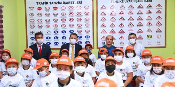 ALANYA BELEDİYESİ TRAFİK EĞİTİM PARKINDA EĞİTİMLER YENİDEN BAŞLADI