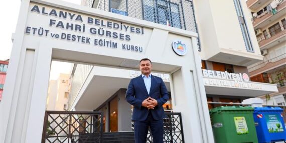 BAŞKAN YÜCEL, 4 EKİMDE HİZMETE GİREN ETÜT MERKEZİNİ ZİYARET ETTİ