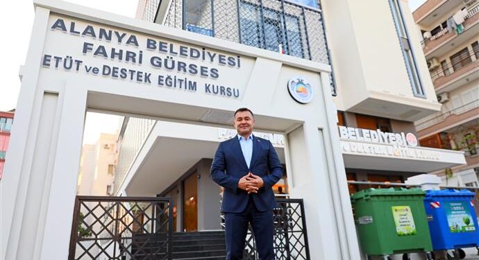 BAŞKAN YÜCEL, 4 EKİMDE HİZMETE GİREN ETÜT MERKEZİNİ ZİYARET ETTİ