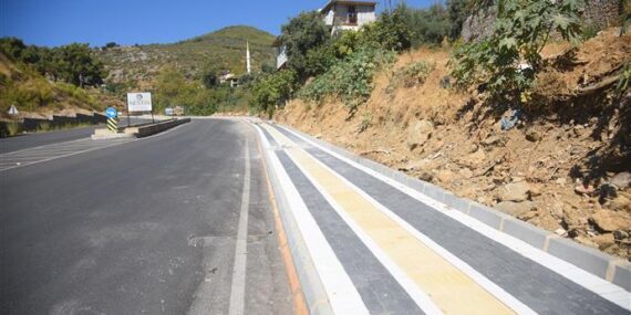 KUZEY ALANYA’YA KESİNTİSİZ KALDIRIM ÇEVRE YOLUNDAN KURŞUNLU MEVKİİ’NE KESİNTİSİZ ULAŞIM