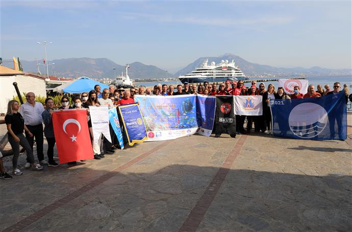 7. ALANYA DİP TEMİZ TERTEMİZ FARKINDALIK ETKİNLİĞİ GERÇEKLEŞTİRİLDİ