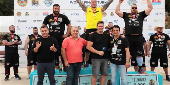 STRONGMAN DÜNYA SERİSİ FİNALLERİ’NİN ŞAMPİYONU KELVIN DE RUITER