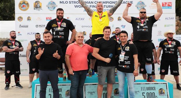 STRONGMAN DÜNYA SERİSİ FİNALLERİ’NİN ŞAMPİYONU KELVIN DE RUITER