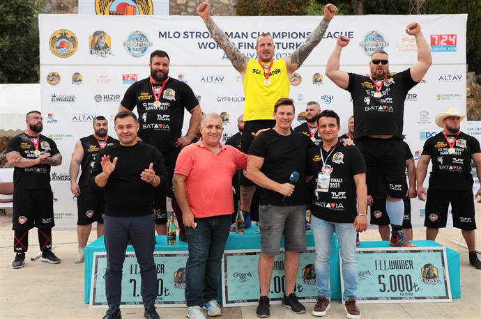 STRONGMAN DÜNYA SERİSİ FİNALLERİ’NİN ŞAMPİYONU KELVIN DE RUITER