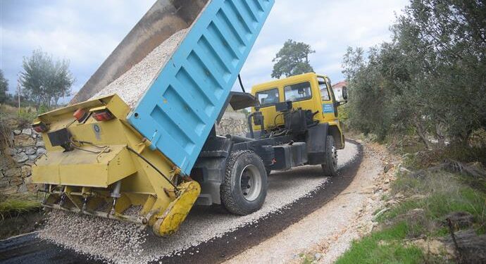 ALANYA BELEDİYESİ ASFALTTA YİNE REKOR KIRDI