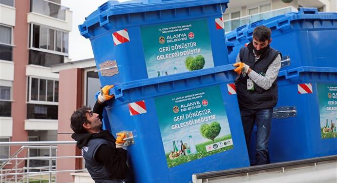 ALANYA BELEDİYESİ GERİ DÖNÜŞÜM YATIRIMLARINI SÜRDÜRÜYOR
