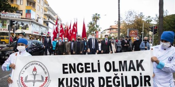 ALANYA’DA 3 ARALIK DÜNYA ENGELLİLER GÜNÜ KUTLANDI