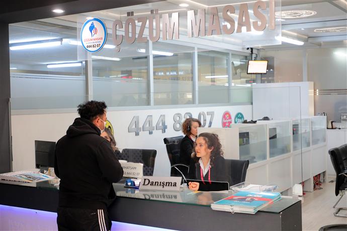 56 BİN 500 TALEP ÇÖZÜM’E KAVUŞTU