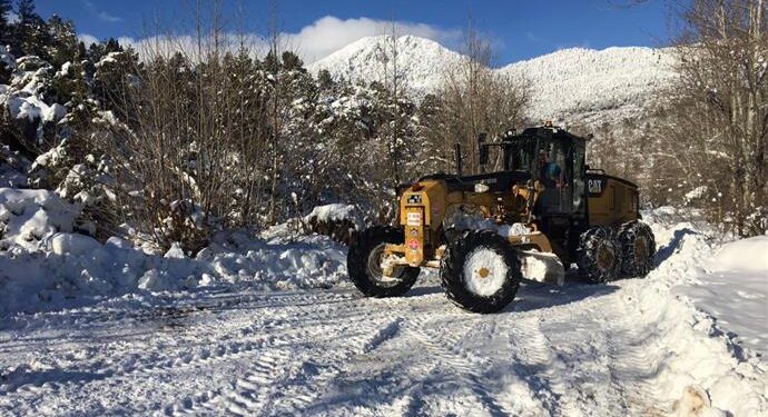 AKSEKİ’DE MAHSUR KALAN VATANDAŞI ALANYA BELEDİYESİ KURTARDI