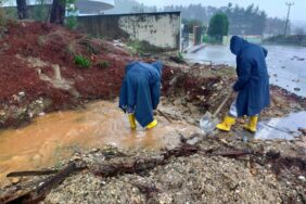 ALANYA BELEDİYESİ AŞIRI YAĞIŞLARDA SEFERBER OLDU