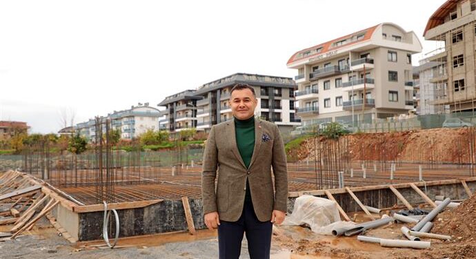 ALANYA BELEDİYESİ GASTRONOMİ VE AŞEVİ PROJESİNİN TEMELİ ATILDI