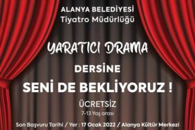 ALANYA BELEDİYESİ’NDEN ÜCRETSİZ DRAMA KURSU